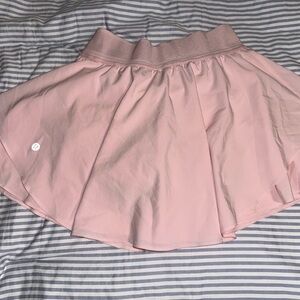 lululemon athletica Pink Mini Skater Skirt Pleated